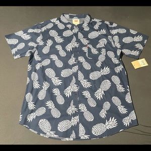 Levi’s Pineapple Button Up shirt